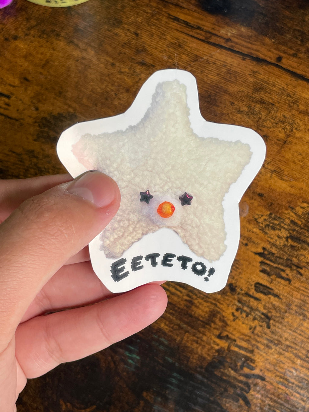 Hoshi Star Sticker