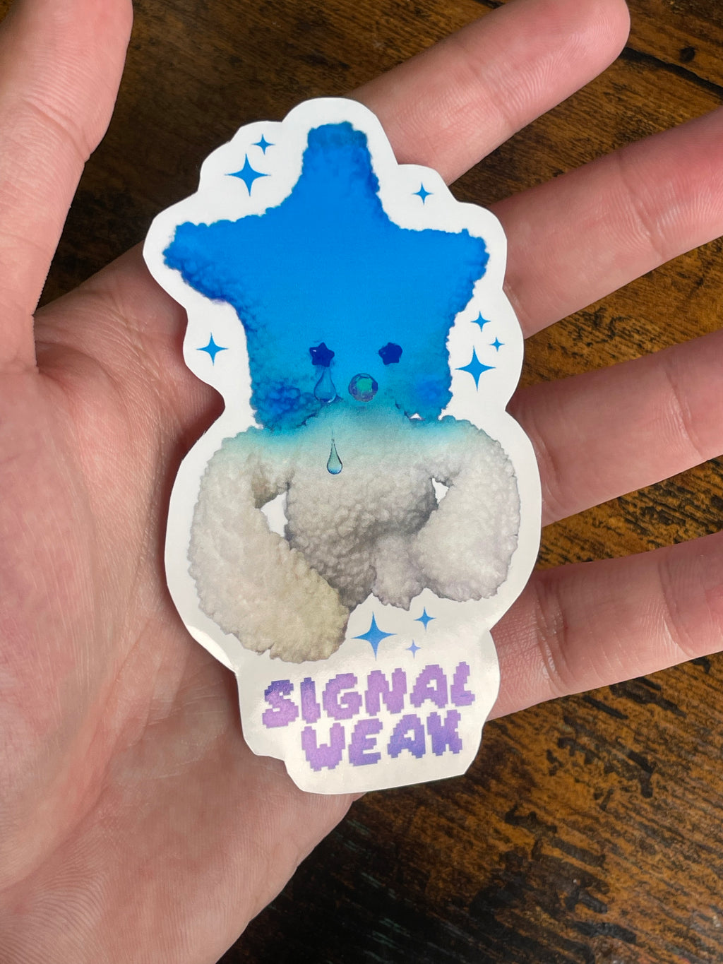 Hoshi Signal Weak Sticker
