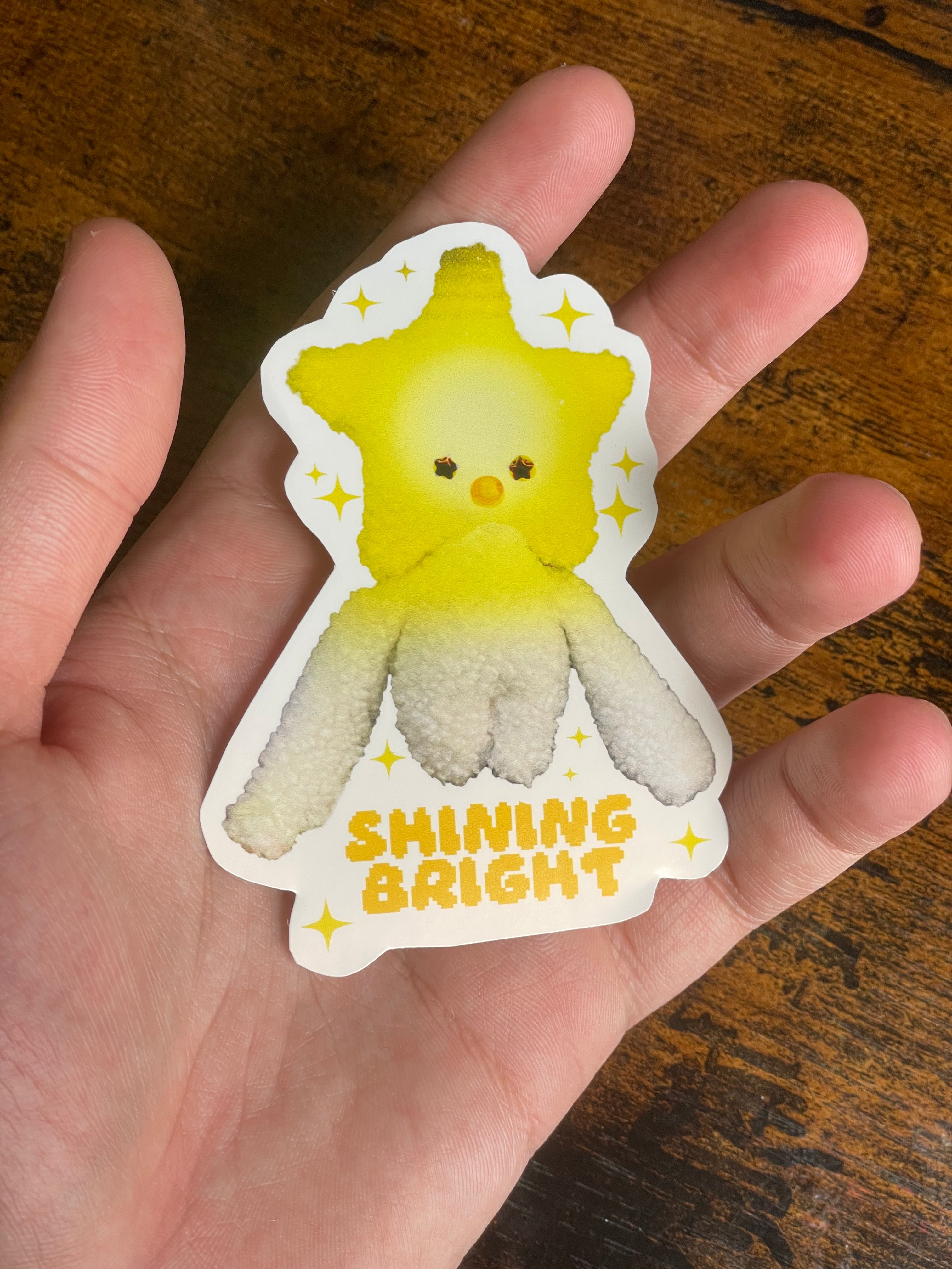 Hoshi Shining Bright Sticker